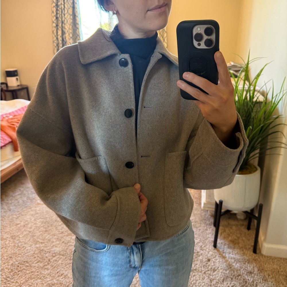Women's Tan Fall Jacket ZARA - Picture 2 of 8